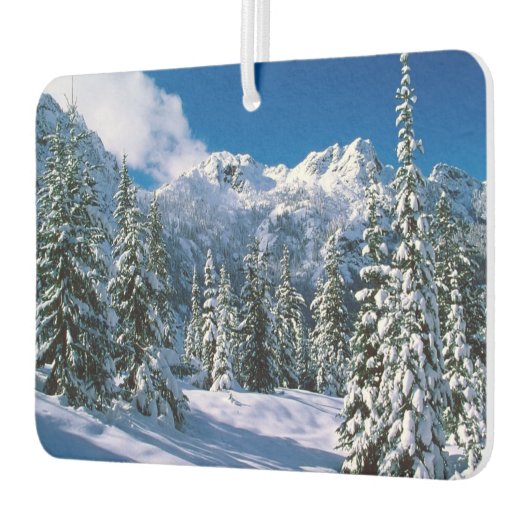 Freiburger-Alpenschnee Autolufterfrischer (Links)