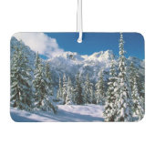 Freiburger-Alpenschnee Autolufterfrischer (Vorderseite)