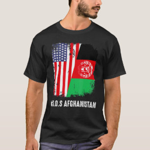 Freie Afghanistan-Flagge Afghanistans Sos Afghanis T-Shirt