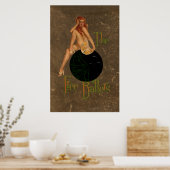 Freie Baller Poster (Küche)