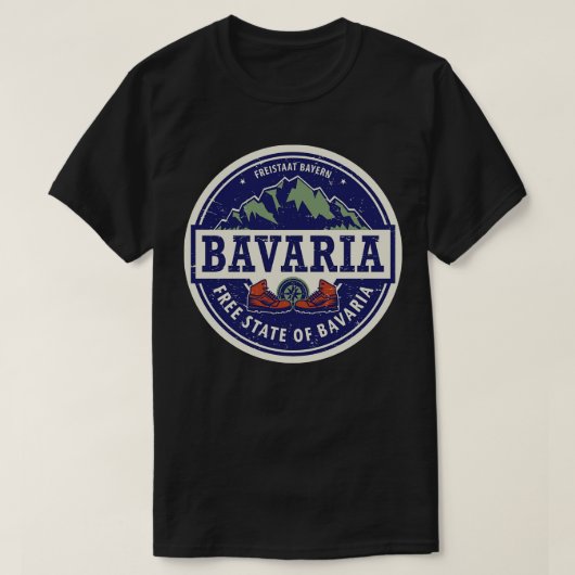 Freie bayerische Staat T-Shirt (Design vorne)