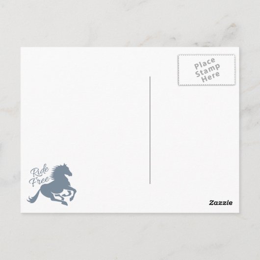 Freie benutzerdefinierte Postkarte (Rückseite)