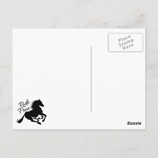 Freie benutzerdefinierte Postkarte (Rückseite)