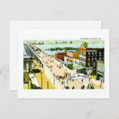 Freie Brücke, Fort Smith, Arkansas. Postkarte (Vorne/Hinten)