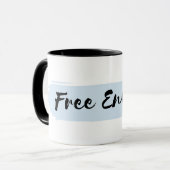freie Energie Tasse (Vorderseite Links)