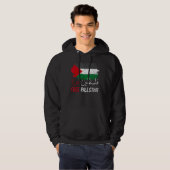 Freie Gaza-Streifen - Palästinensische Flagge - Ar Hoodie (Vorne ganz)