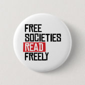 Freie Gesellschaften lesen sich frei Button (Vorderseite)