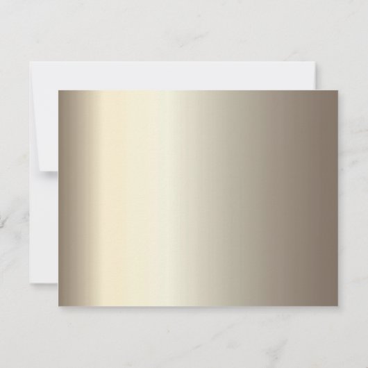 Freie Getränke, Chic Champagner Glass Herz Einladung (Rückseite)