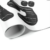 FREIE HUGS フ ハ グ ~ Japanisch Katakana Geschenkpapier (Rolleneckpunkt)