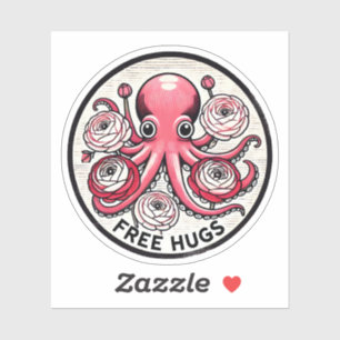 Freie Hugs Aufkleber