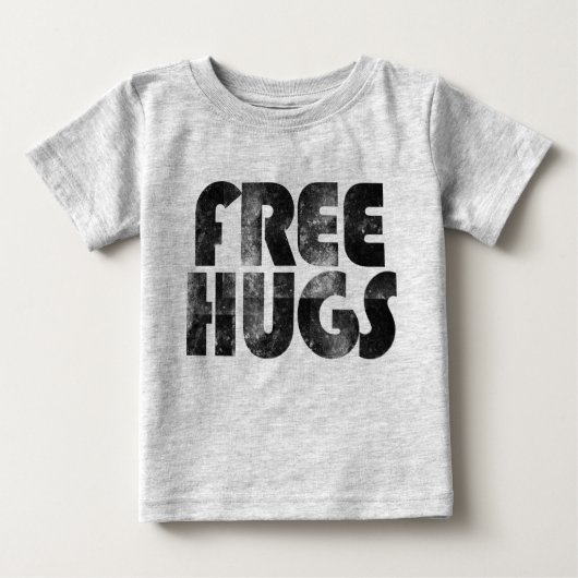 Freie Hugs Baby T-shirt (Vorderseite)