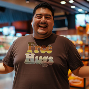 Freie Hugs Bären Streifen T-Shirt