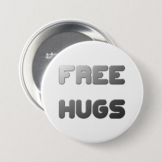 Freie Hugs Button (Vorne & Hinten)