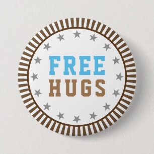 Freie Hugs Button