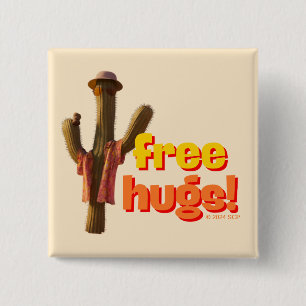 Freie Hugs! Button