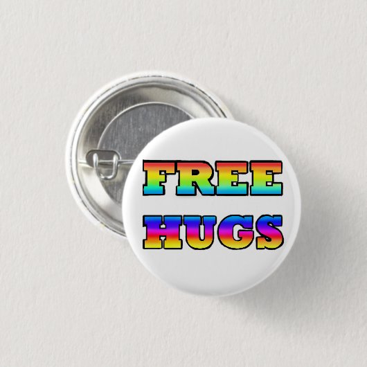 FREIE HUGS BUTTON (Vorne & Hinten)