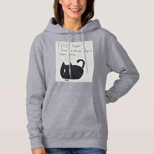Freie Hugs! Das Töten Touch mich nicht. Hoodie (Vorderseite)