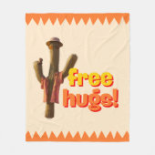 Freie Hugs! Fleecedecke (Vorderseite)