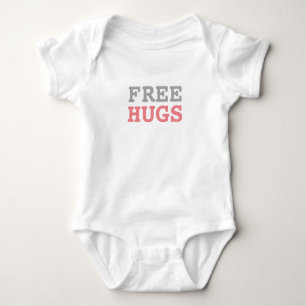 Freie Hugs Funny Baby Strampler