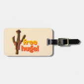 Freie Hugs! Gepäckanhänger (Vorderseite horizontal)