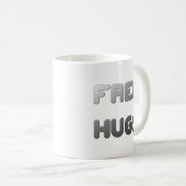 Freie Hugs Kaffeetasse (VorderseiteRechts)