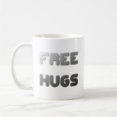 Freie Hugs Kaffeetasse (Links)