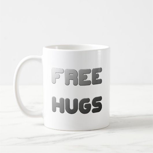 Freie Hugs Kaffeetasse (Links)