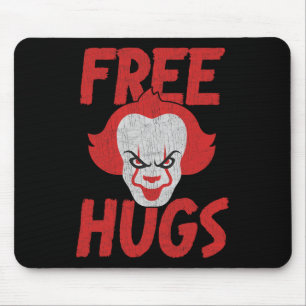 Freie Hugs Killer Beängstigend Clownkleidung für K Mousepad