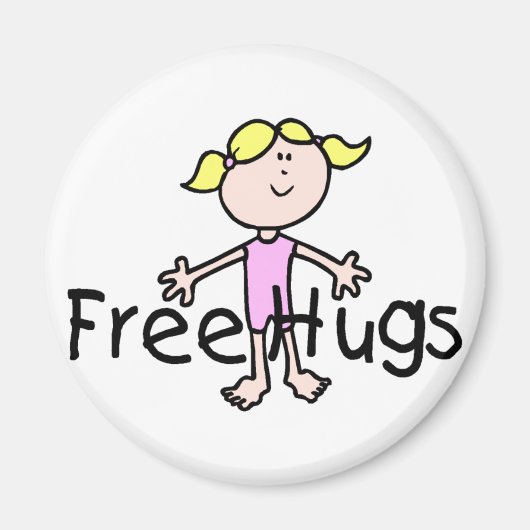 Freie Hugs Magnet (Vorne)