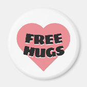 Freie Hugs Magnet (Vorne)