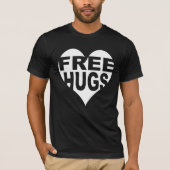 Freie Hugs mit Herz T-Shirt (Vorderseite)