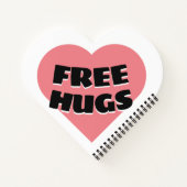Freie Hugs Notizblock (Rückseite)