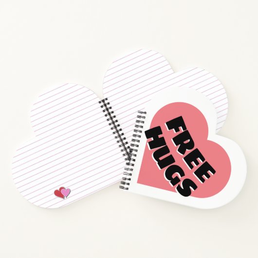 Freie Hugs Notizblock (Innenseite)