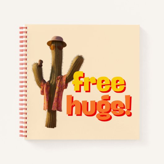 Freie Hugs! Notizblock (Vorderseite)