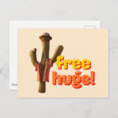 Freie Hugs! Postkarte (Vorne/Hinten)