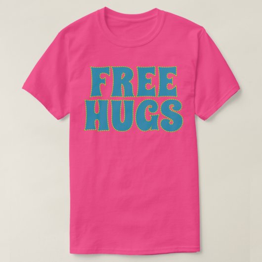 Freie Hugs T-Shirt (Design vorne)