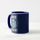Freie Hugs Tasse (Vorderseite Links)