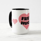 Freie Hugs Tasse (Vorderseite Links)