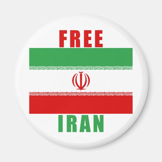 Freie Iran-Produkte Magnet (Vorne)