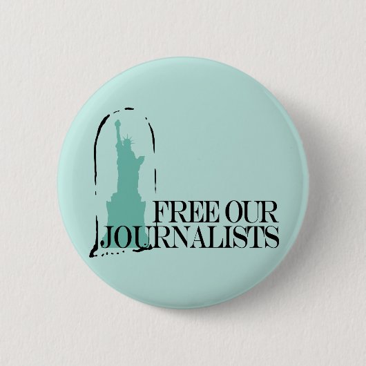 Freie Journalisten Button (Vorderseite)