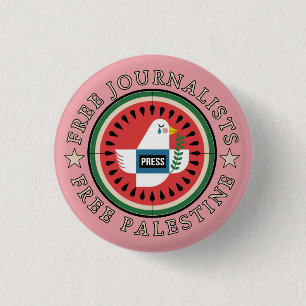 Freie Journalisten Freie Palästina Button