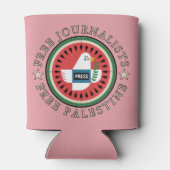 Freie Journalisten Freie Palästina Dosenkühler (Rückseite)