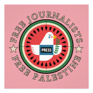 Freie Journalisten Freie Palästina Fotodruck