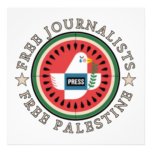 Freie Journalisten Freie Palästina Fotodruck