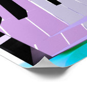Freie Keyboard-Musik Poster (Ecke)
