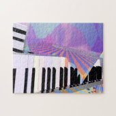 Freie Keyboard-Musik Puzzle (Horizontal)