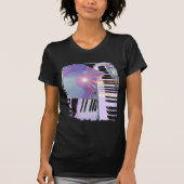 Freie Keyboard-Musik T-Shirt (Vorderseite)