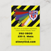 Freie Klasse 2 Visitenkarte (Rückseite)