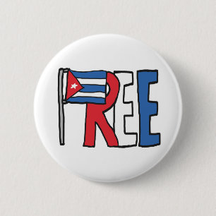 Freie Kuba Button