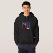 Freie Kuba Hoodie (Vorne ganz)